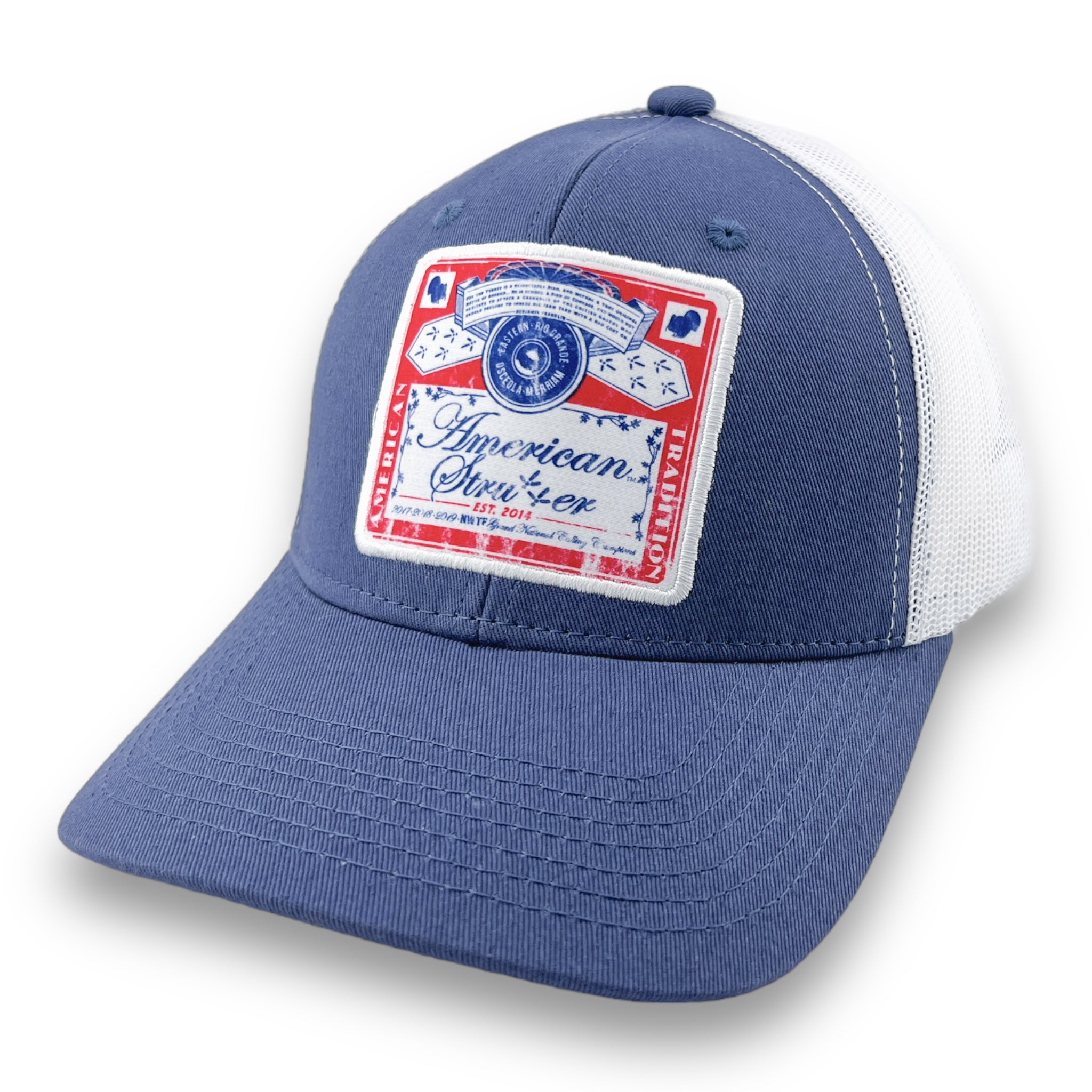 American Strutter® 'American Label' Patch Snapback