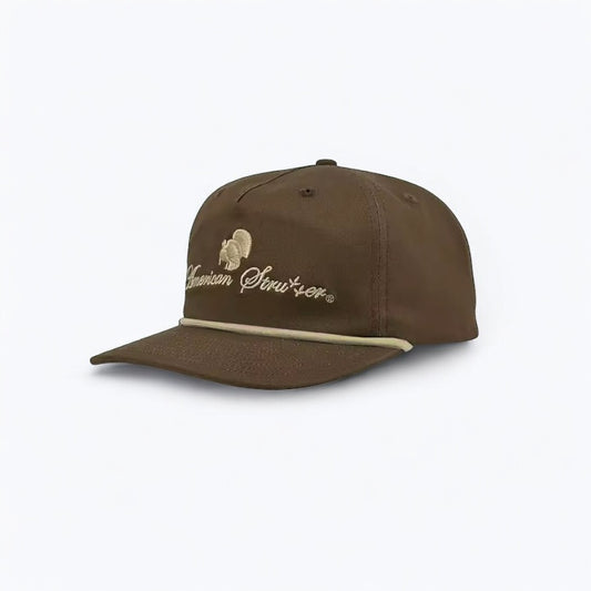 American Strutter Trademark Rope Hat (Brown/Tan)