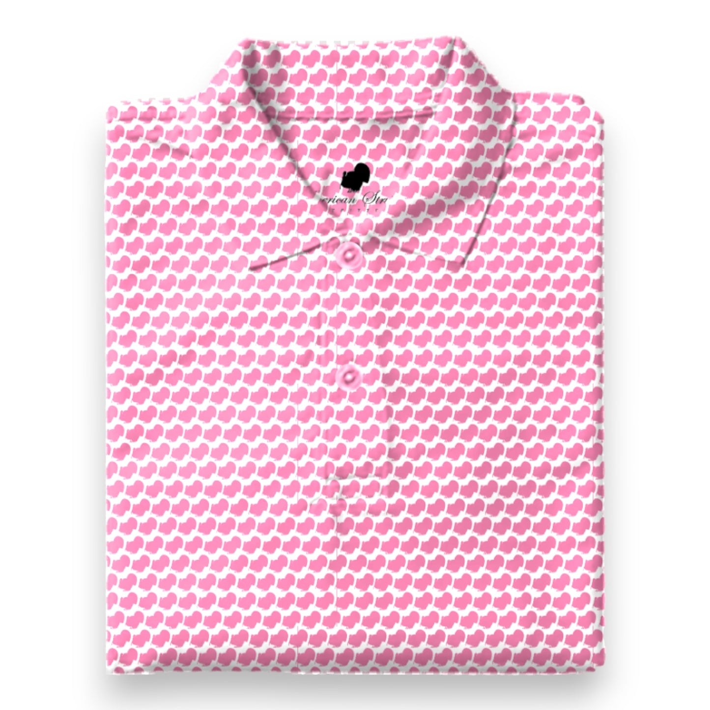 Youth American Strutter Performance Polo (Microstrutter - Rose)